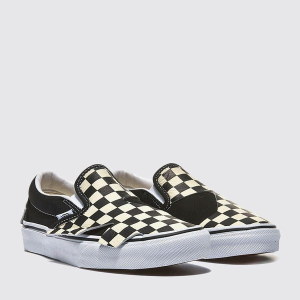Дамски кецове Vans Checkerboard, черно-бели, 38