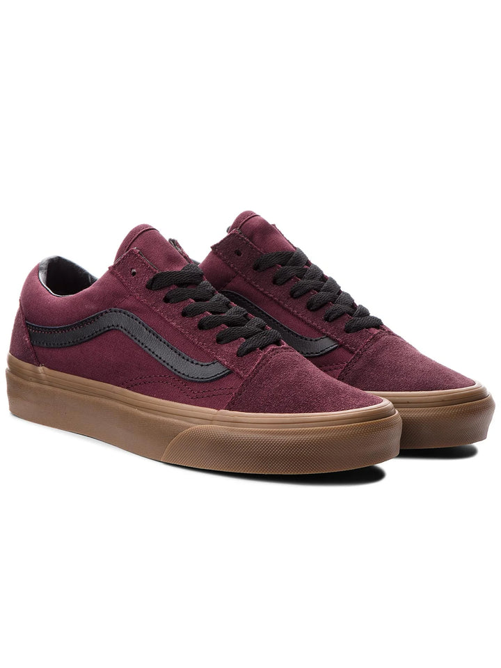 Дамски кецове Vans Old Skool Gum Outsole Catawba, бордо, 36