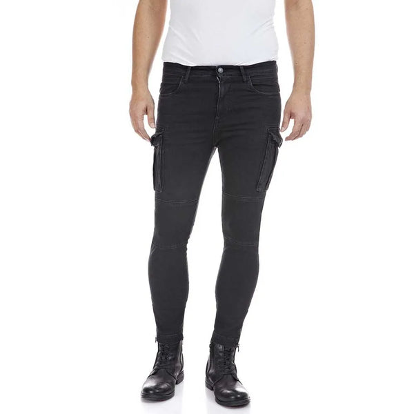 Мъжки панталон Replay – Black Power Stretch Denim